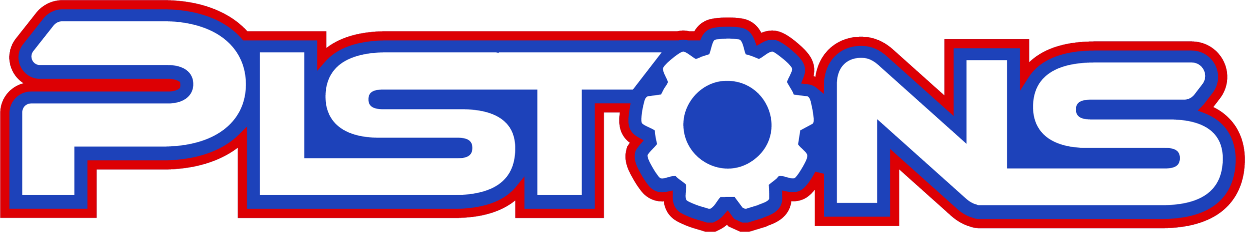 pistons font blue bg